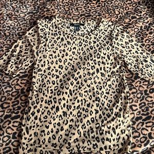 Mesh Cheetah Top!